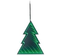 PREMIER Christmas Tree Infinity Mirror LED Light - 15 cm