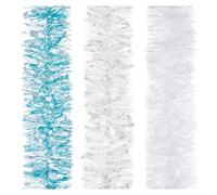 Premier Chunky Tinsel Christmas Garland (Pack of 3)
