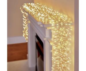 Premier Clusterbright Clear Cable 2000 LED Christmas Lights