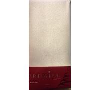 premier collection GLITTER CREAM GOLD NAPKINS PACK OF 4 80% POLYESTER / 20% METALLIC