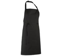 Premier Colours Bib Apron/Workwear (One Size) (Black)