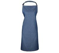 Premier Colours Bib Apron / Workwear (One Size) (Indigo Denim)