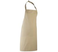 Premier Colours Bib Apron/Workwear (One Size) (Khaki)