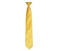 Premier Colours Mens Satin Clip Tie