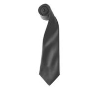 Premier Colours Mens Satin Clip Tie (Pack of 2)