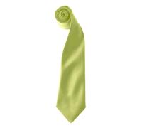 Premier Men's Colours Satin Clip Tie Pack of 2 in Lime Premier Lime One Size