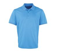 Premier Coolchecker® piqué polo - 3-button placket polo