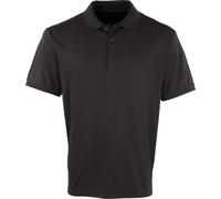 Premier Coolchecker® Piqué Polo - Black