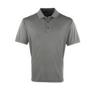 Premier Coolchecker® piqué polo - Mens, 100% Polyester Piqué, Oeko-Tex