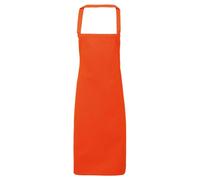 Premier Cotton Bib Apron in Orange Premier Orange