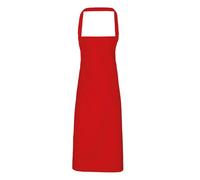 Premier Cotton Bib Apron in Red Premier Red