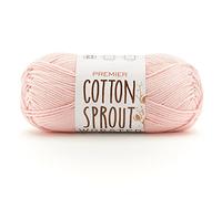 Premier Cotton Sprout Worsted Yarn-Blush