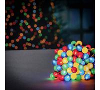 Premier Decorations 100 Multicoloured LED Christmas Lights