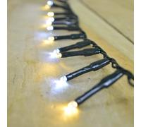 Premier Decorations - 1000 Multi Action TreeBrights LED Lights with Timer - Warm White & White