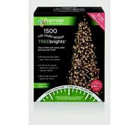 Premier Decorations - 1500 Multi Action TreeBrights LED Lights with Timer - Warm White, JNS_447239