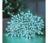Premier Decorations 200 Turquoise LED Christmas Tree Lights