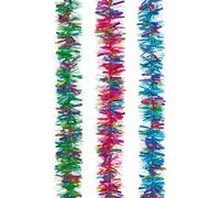 Premier 2m Multicolor Chunky & Fine Cut Tinsel Garland
