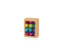 Premier Decorations 30mm Glitter Balls - Rainbow