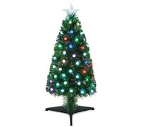Premier Decorations 3ft Multi-Colour LED Christmas Tree - Green