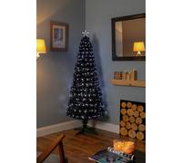 Premier Decorations 5ft Fibre Optic Slim Christmas Tree