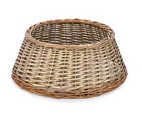 Premier Decorations 60cm Diameter Rattan Tree Skirt (Grey)