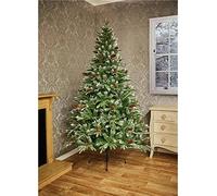 Premier Decorations 6ft Frosted Spruce Christmas Tree - Green
