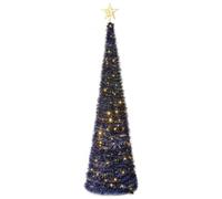Premier Decorations 6ft Pop Up Slim Christmas Tree - Blue