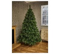 Premier Decorations Pre-Lit Ridgemere Pine Dew Drop 6ft Christmas Tree