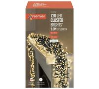 Premier 720 Warm White Multi Action LED Cluster String Lights (LV162175WW)