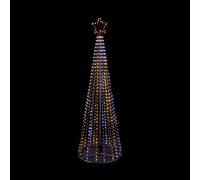 Premier Decorations 7ft Pyramid LED Christmas Tree