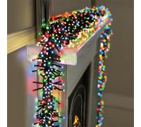 Premier Decorations 960 Colour LED Christmas Cluster Lights