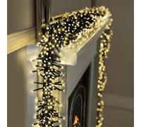 Premier Decorations 960 Warm White LED Christmas Tree Lights