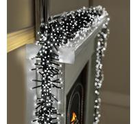 Premier Decorations 960 White LED Christmas Tree Lights