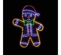 Premier Decorations Christmas FlexiBrights Gingerbread Man Decoration