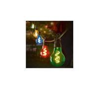 Premier Decorations Connectable Festoon Lights 10 Led Spiral A60 4.5M Length Multi Coloured