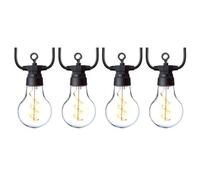 Premier Decorations Connectable Festoon Lights 10 Led Spiral A60 4.5M Length White