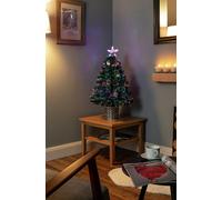 Premier Decorations Fibre Optic Pine Christmas Tree