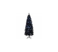 Premier Decorations Fibre Optic Slim 80cm Christmas Tree - Black