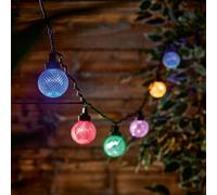 Premier Decorations Limited 20 Multicolour Globe Led String Lights With No Timer Function