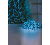 Premier Decorations Limited 200 Battery Operated Led Timelights Blue Multi-Action