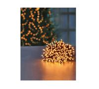Premier Decorations Limited 2000 Led Treebrights Vintage Gold Multi-Action 50M Lit Length Green Cable