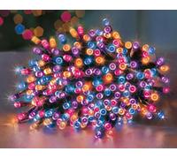 Premier Decorations Limited 500 Led Treebrights Rainbow Multi-Action 12.5M Lit Length Green Cable