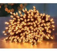 Premier Decorations Limited 750 Led Treebrights Vintage Gold Multi-Action 18.7M Lit Length Green Cable