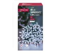 Premier Decorations Limited 80 Led Supabrights White Multi-Action