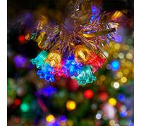 Premier Decorations Limited 80 Multicolour Led String Lights With Timer Function