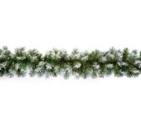 Premier Decorations Limited Artificial Christmas Garland Snow Tipped Green Garland Premier Decor 2.7M