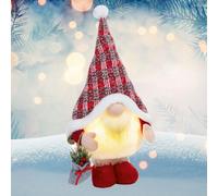 Premier Decorations Limited Light Up Red Standing Christmas Gonk Carrying Pouch 50Cm