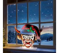 Premier Decorations Limited Multicolour Led Highland Cow Infinity Light