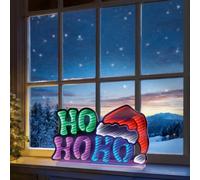Premier Decorations Limited Multicolour Led Ho-Ho-Ho Infinity Light