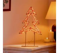 Premier Decorations Limited Multicolour Led Twinkling Tree Silhouette